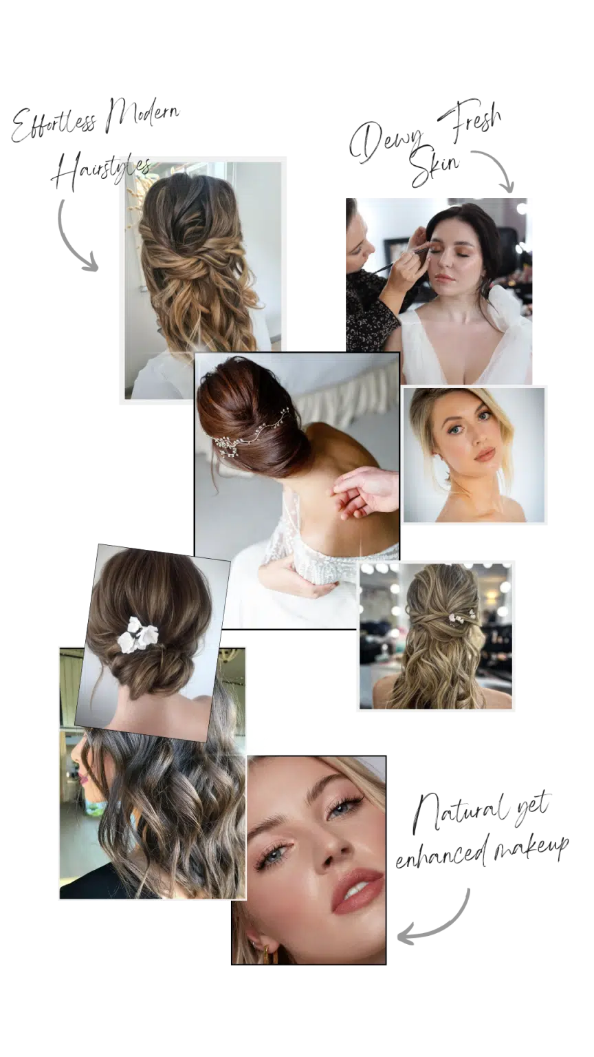 Best Modern Natural Bridal Makeup in London Reigate Surrey